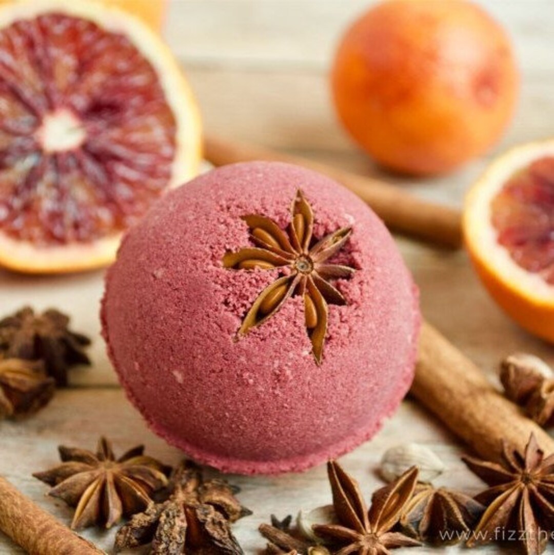 Mulled Wine Bath Bomb Etsy UK