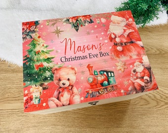 Personalised Christmas Eve box, Christmas Eve box, Christmas Eve, Christmas box, Christmas crate, toddler gift, Xmas gift, Santa, Christmas