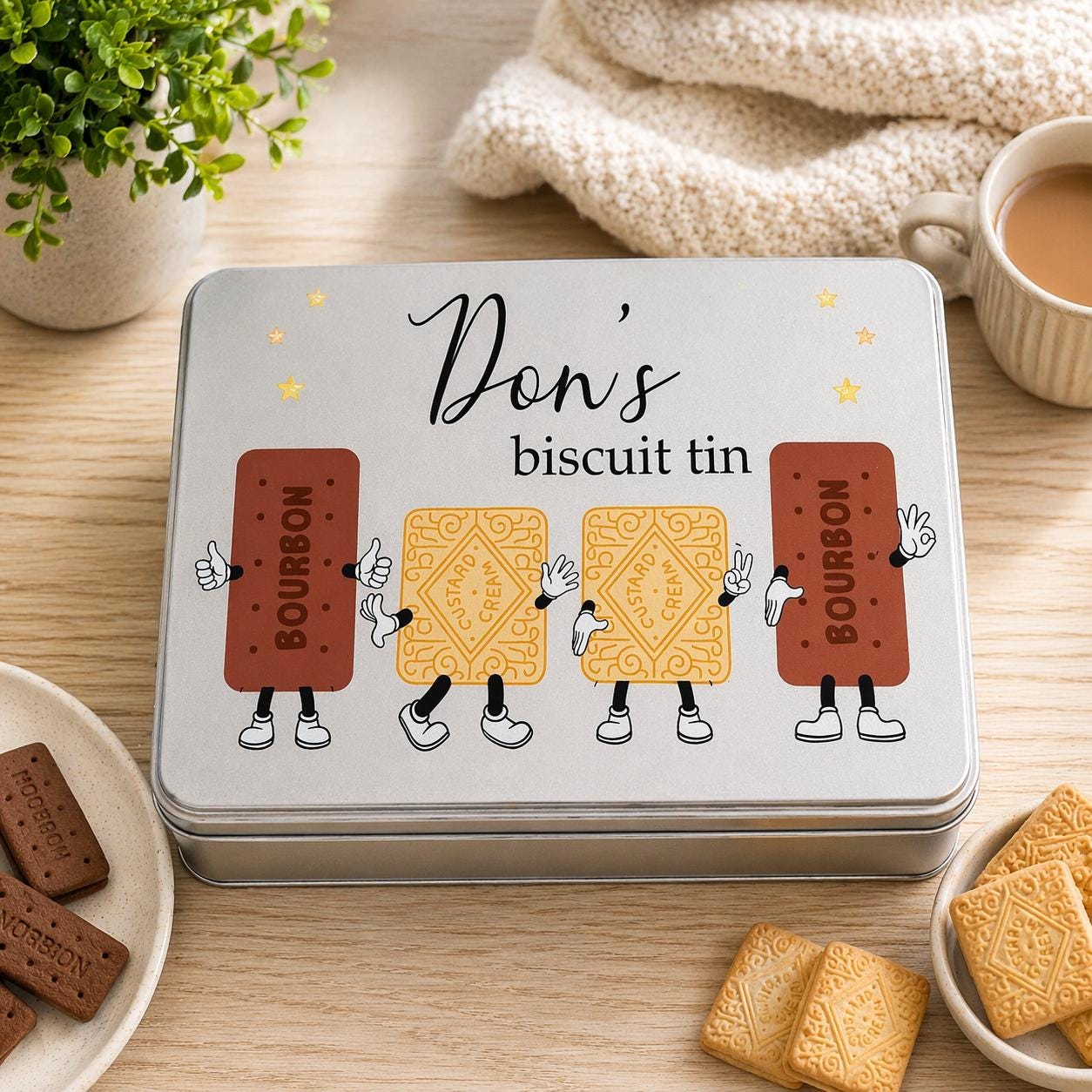 Paris biscuit tin - Etsy 日本