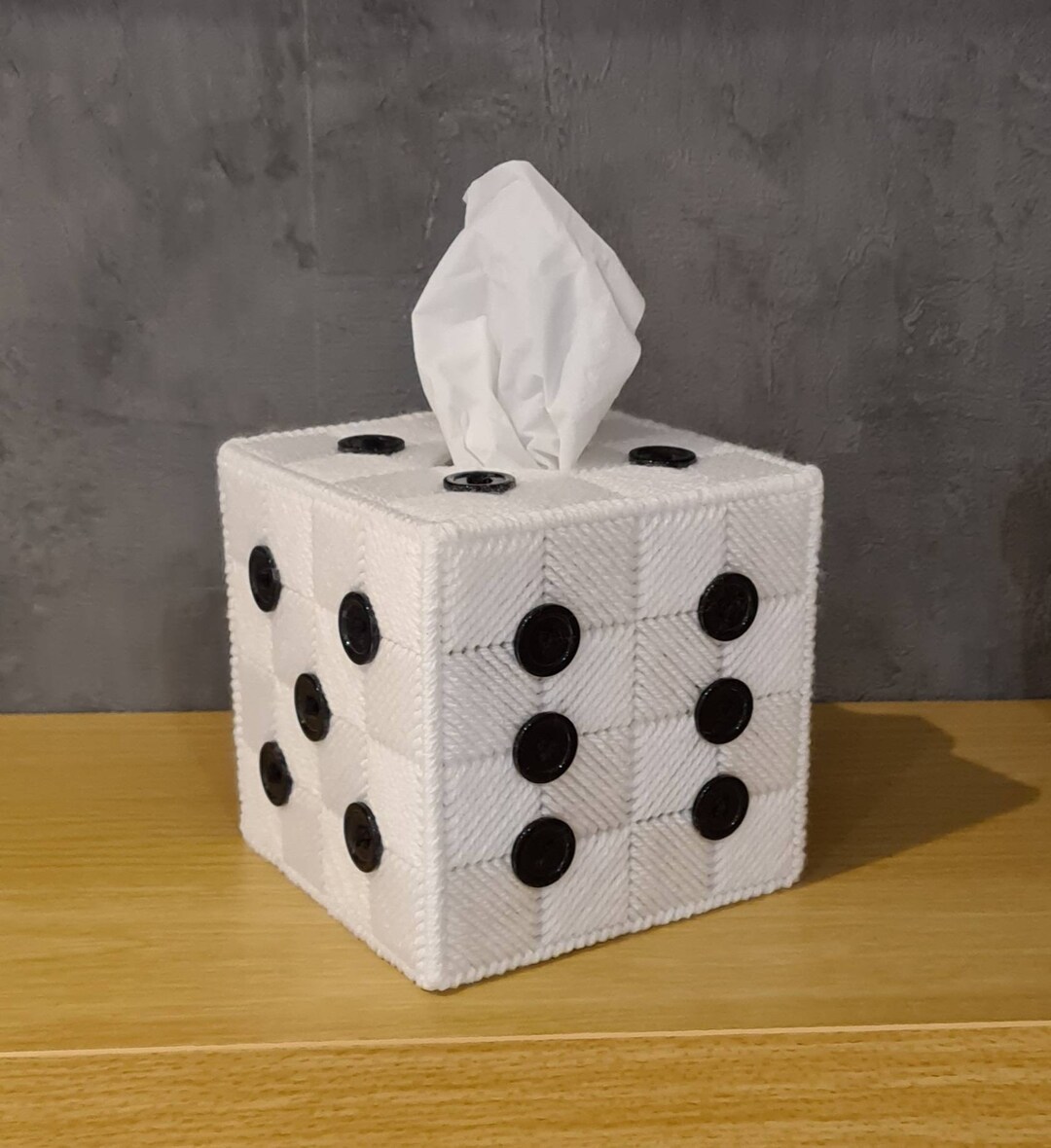 Novelty Dice Tissue Box Cover Etsy UK
