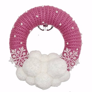 Crochet Christmas Wreath Pattern - Royal Flurry (US Terms)