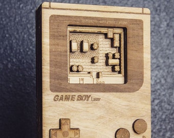 SVG Link's Awakening Diorama Cartridge for Gameboy Laser