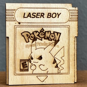 ゲームボーイレーザー用SVGポケモンイエロージオラマカートリッジ