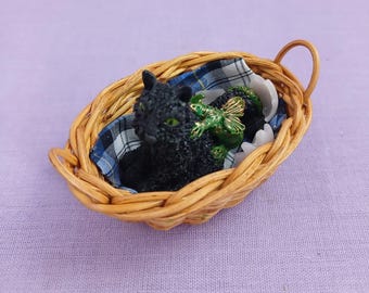 Dragon basket - 'Mummy' (BC70)