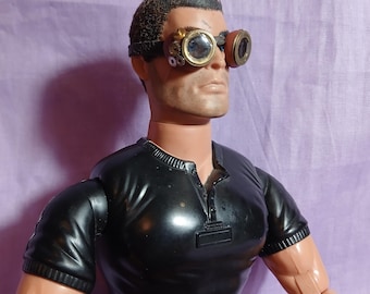 1/6th scale decorated Steampunk Goggles  - BBB5