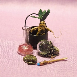 Miniature Witch Kit : Potion set (MM49)