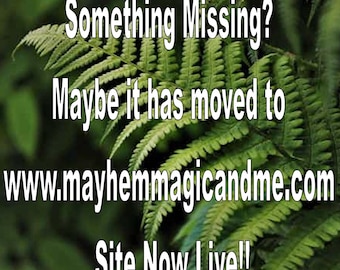 New Website coming soon (in addition to This Etsy Shop)