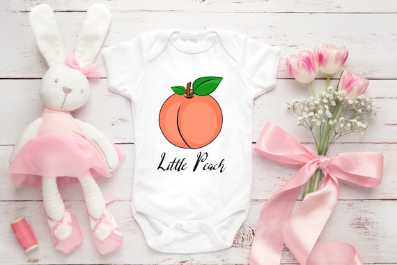 peach baby clothes