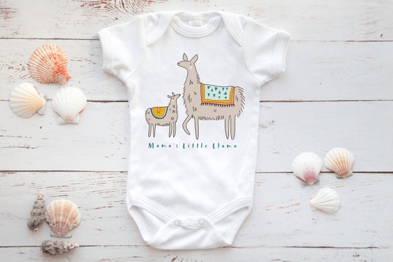 Llama Romper Llama Baby Clothes Mama's 