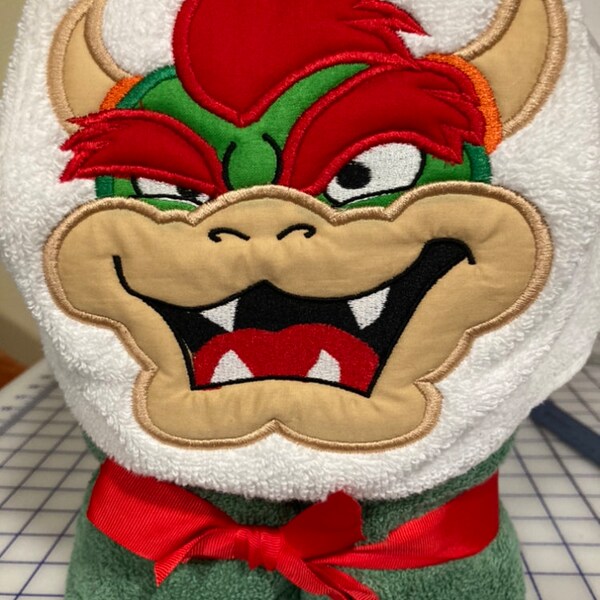 Dragon Hooded Towel Etsy