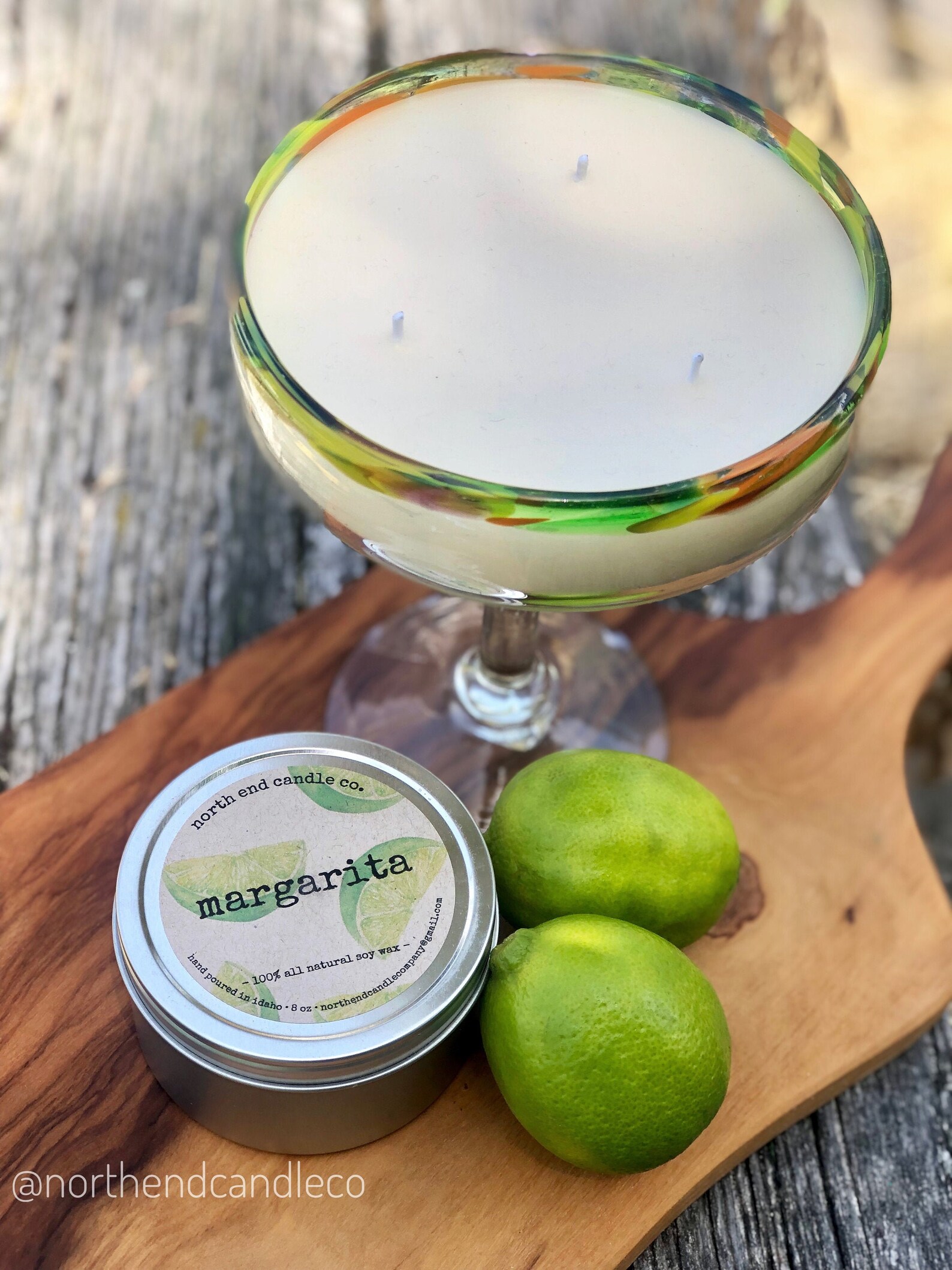 Margarita Scented Candle Etsy