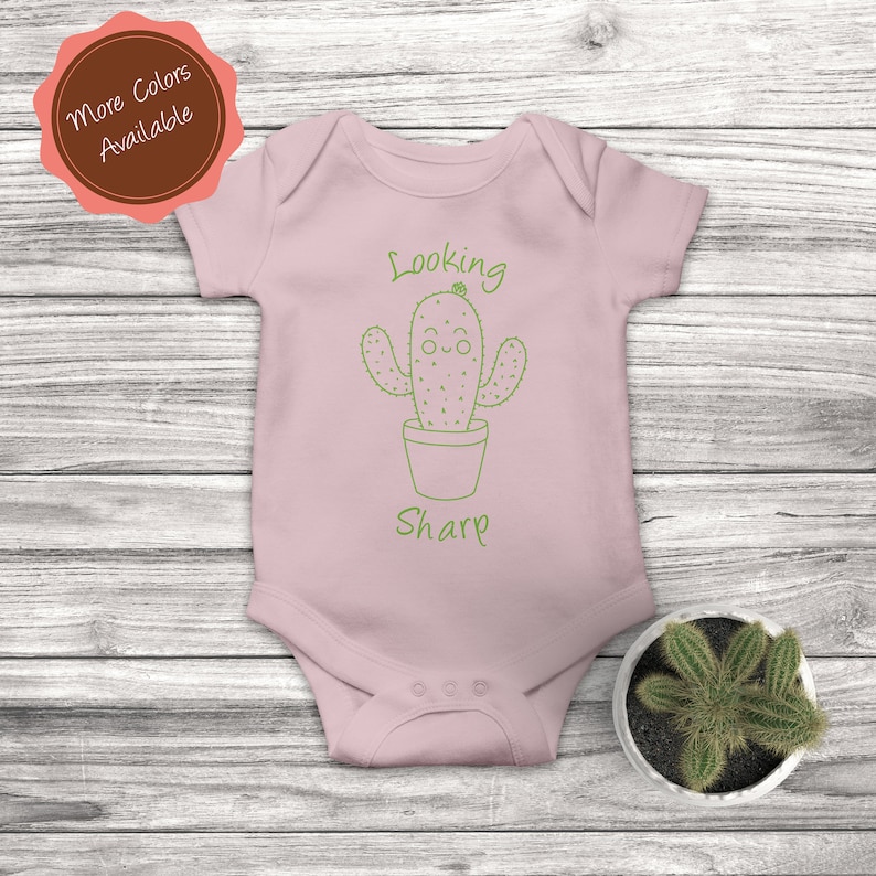 Looking Sharp Cactus Infant Bodysuit