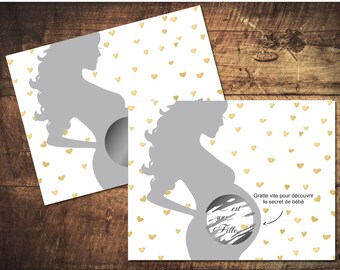 Carte De Femme Enceinte Etsy Carte De Femme Enceinte Etsy