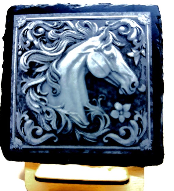 Animals   4x4 Slate coasters