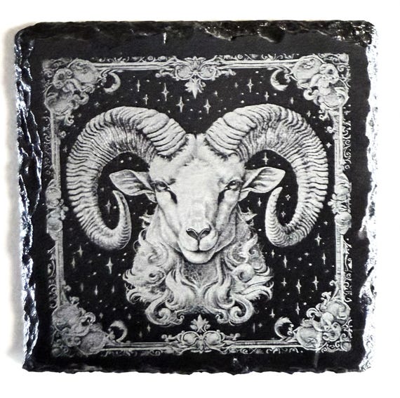 Zodiac Coasters Aries