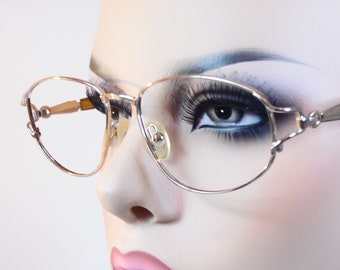 Vintage GOLD  4660 Eyeglasses Used Frame Made in China