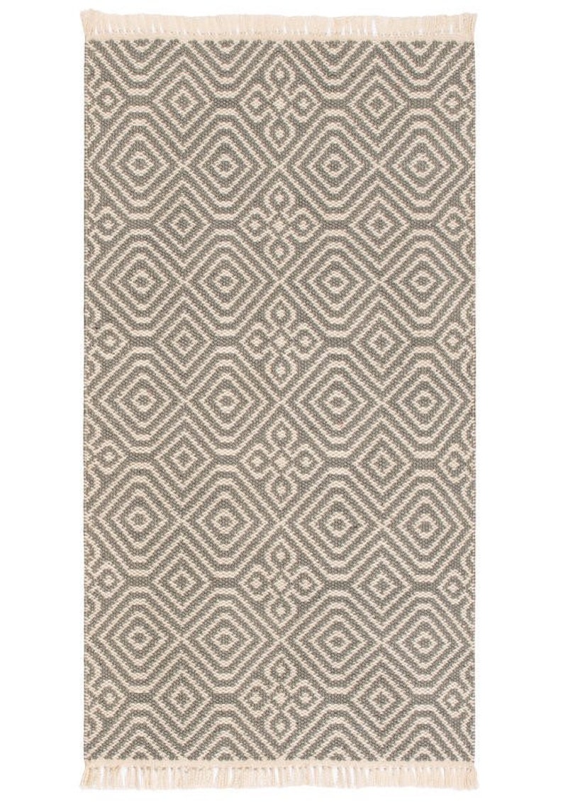 Diamond Pattern Indoor Outdoor Area Rug - Etsy
