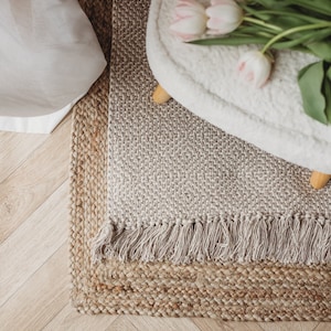 Geometric Hand Woven rug