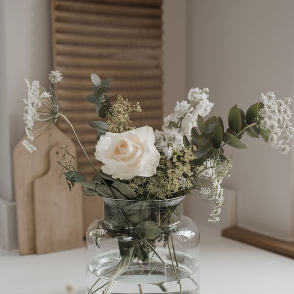 Chunky Glass Vase