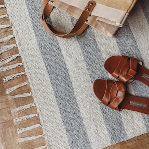 Lena - cotton and jute blend rug