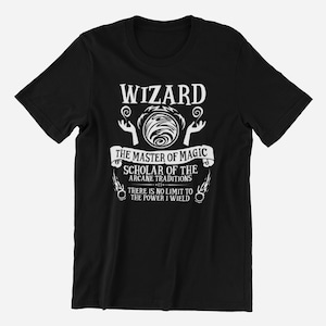 Dungeons and Dragons Wizard  T-shirt