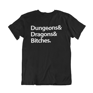 Dungeons and Dragons Inspired Tshirt