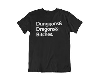 Koszulka inspirowana Dungeons and Dragons