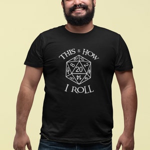 Dungeons and Dragons Så här rullar jag T-shirt