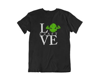 Cthulhu Lovecraft Inspired Design T-Shirt