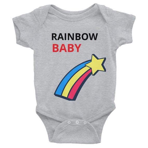 rainbow baby suit