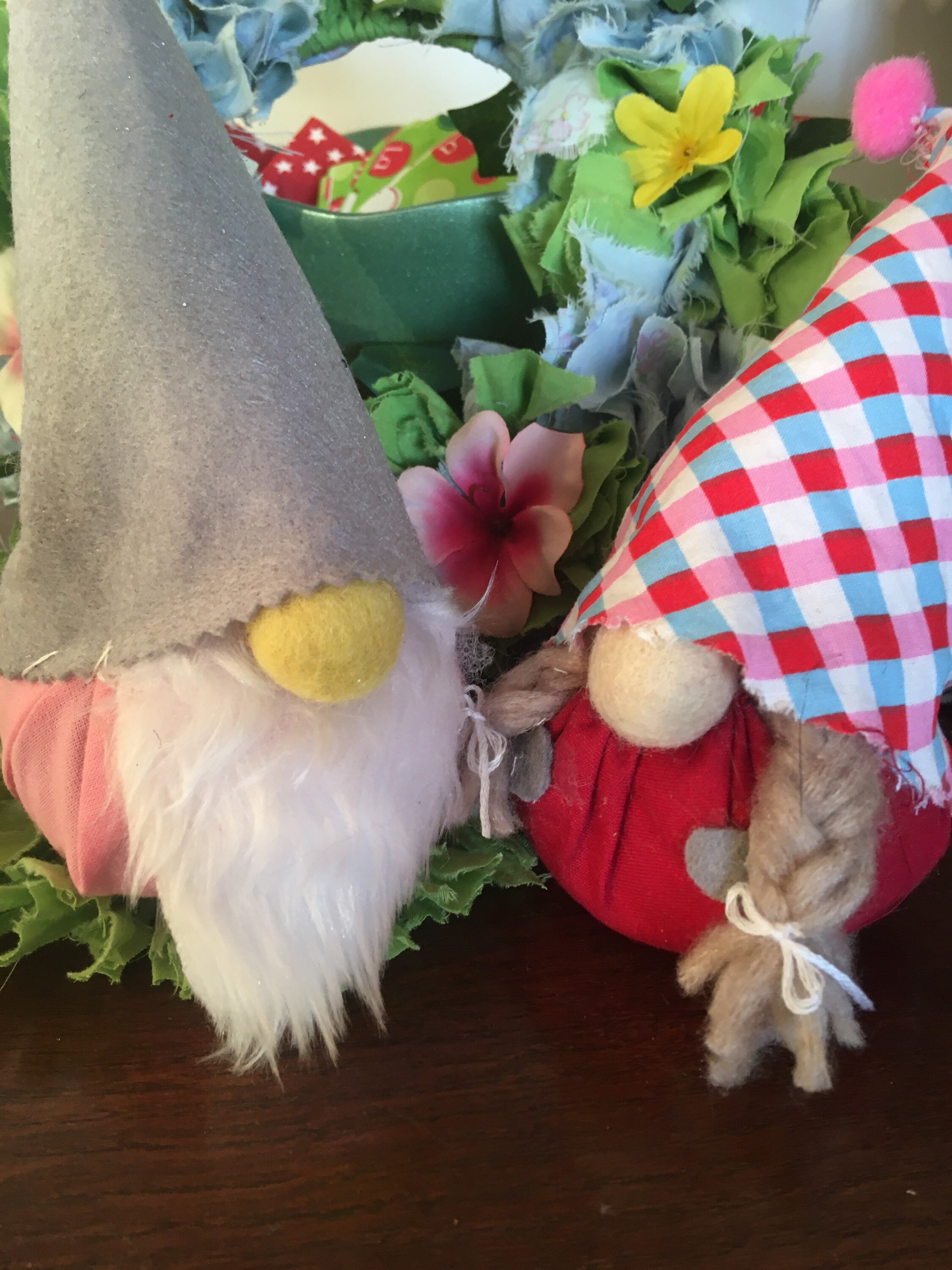 Make your own gonks/knomes. DIY craft kit. Easy and fun and so Etsy