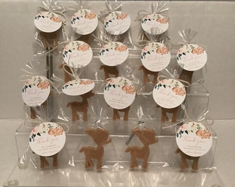 Small Deer Soap, Bambi Theme Party Favor, Bambi Party, Soap, BabyShower