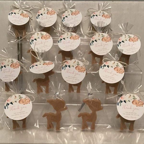 Small Deer Soap, Bambi Theme Party Favor, Bambi Party, Soap, BabyShower