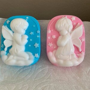 10 Praying Angels  Soap Favor, Baptism Favors, Soap Favors, Christening Favors, Bautizo, Recuerdos, Recuerdos para Bautizo, Baptism, Favors