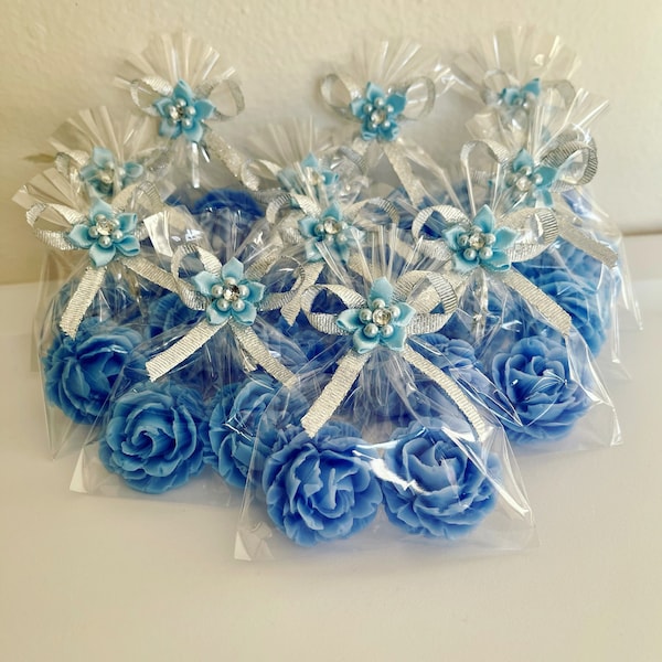 Rose Soap Favors Etsy