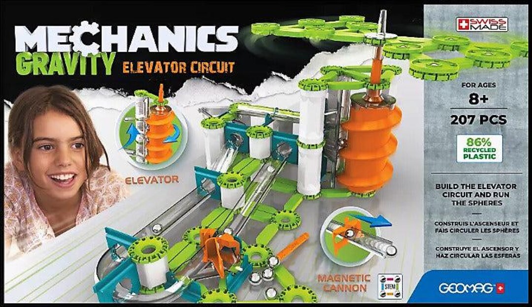 GEOMAG Mechanics Gravity: Elevator Circuit, 207 Pieces - Etsy