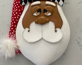 African/American Santa