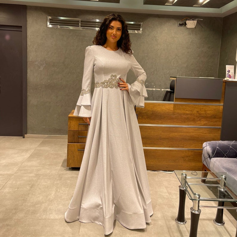 hijab wedding guest dresses