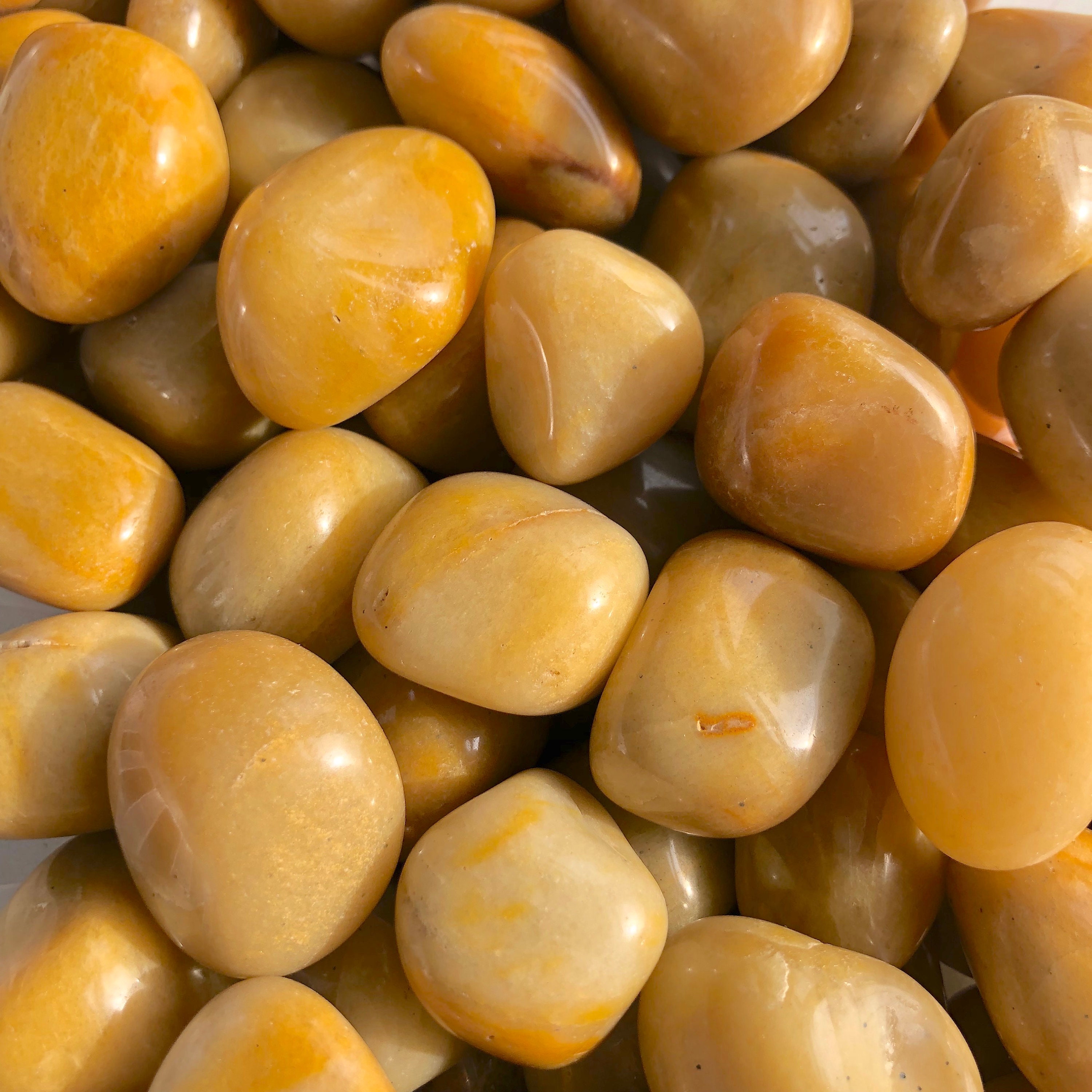 Yellow Aventurine Tumble Stone Healing Crystal Tumbled Pocket Stone Natural Ethical Sourced Orange Yellow A Grade Bulk Gemstone Bundle Etsy