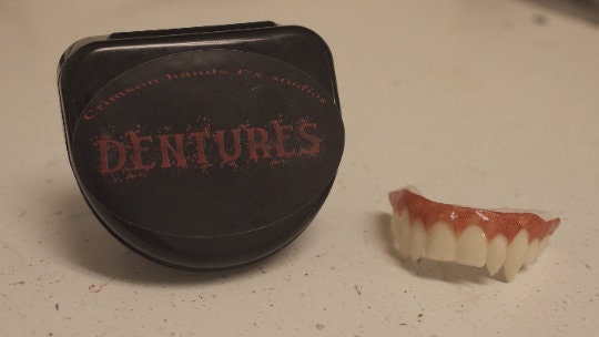 Fausses Dents Vampire Effrayantes - Résine, Pour Cosplay Halloween, Fêtes, Accessoires Pointus (Adulte) - 5