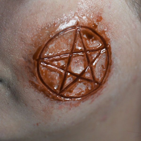 3d transfer (satanic cuts) gothic cosplay