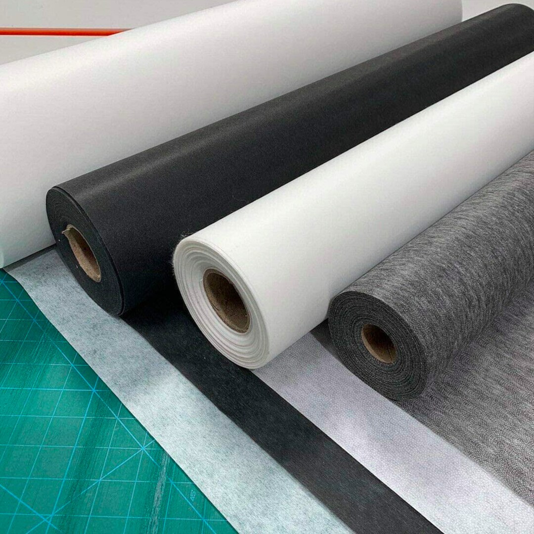 Iron on Fusible Interfacing Fabric Lightweight Face Mask Etsy UK