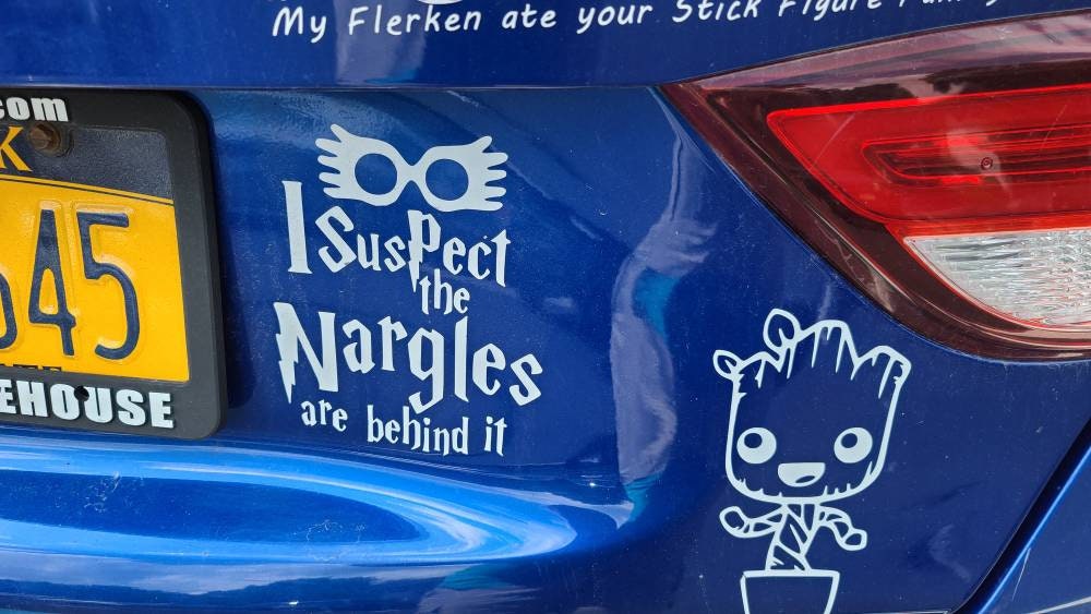 Nerdy Decals car wall window Etsy