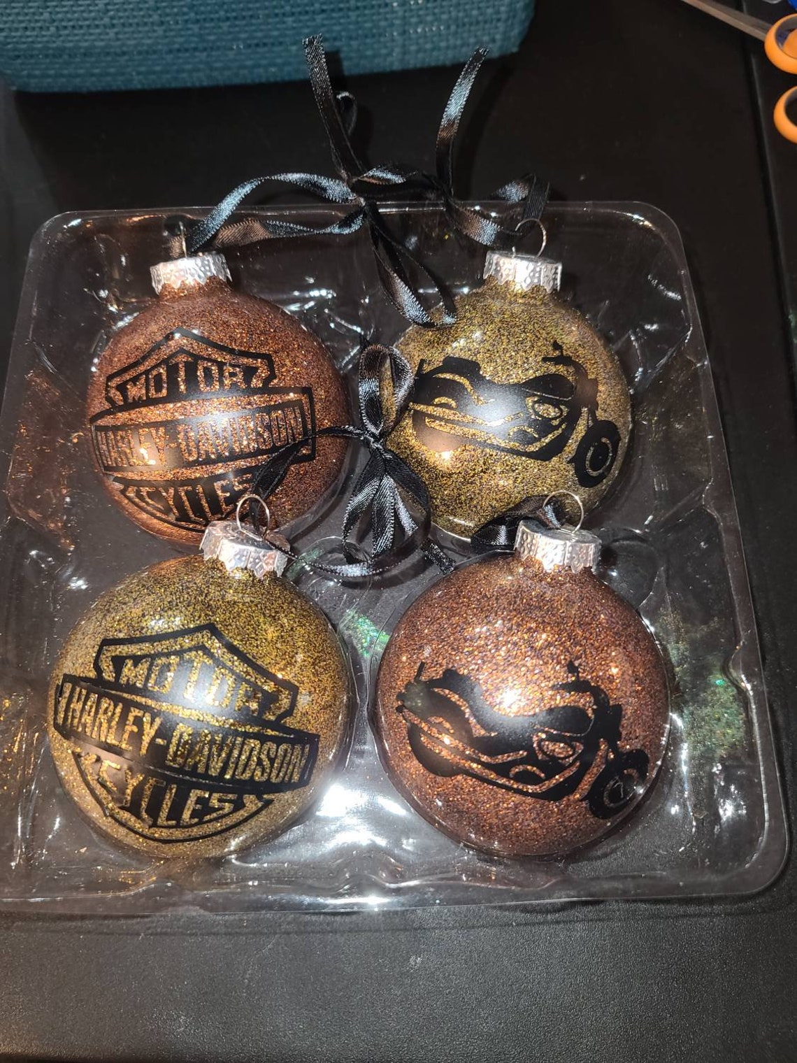 harley davidson tree ornaments