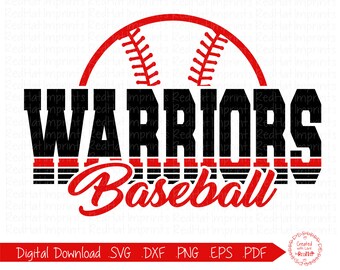 Download Warrior Baseball Svg Etsy