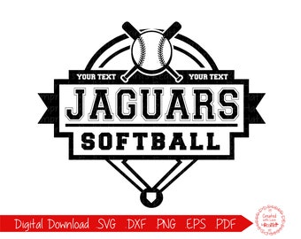 softball png svg sublimation dxf eps Jaguars Softball svg Jaguar Softball svg jaguars pdf jaguar