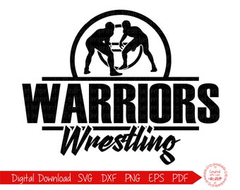 Wrestling Clipart Etsy
