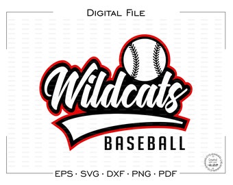 Free Free Wildcat Baseball Svg 679 SVG PNG EPS DXF File