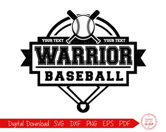 Download Warrior Baseball Svg Etsy