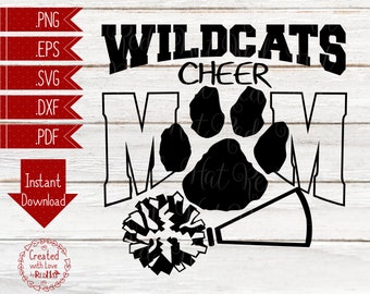 Download Wildcats Paw Svg Etsy PSD Mockup Templates